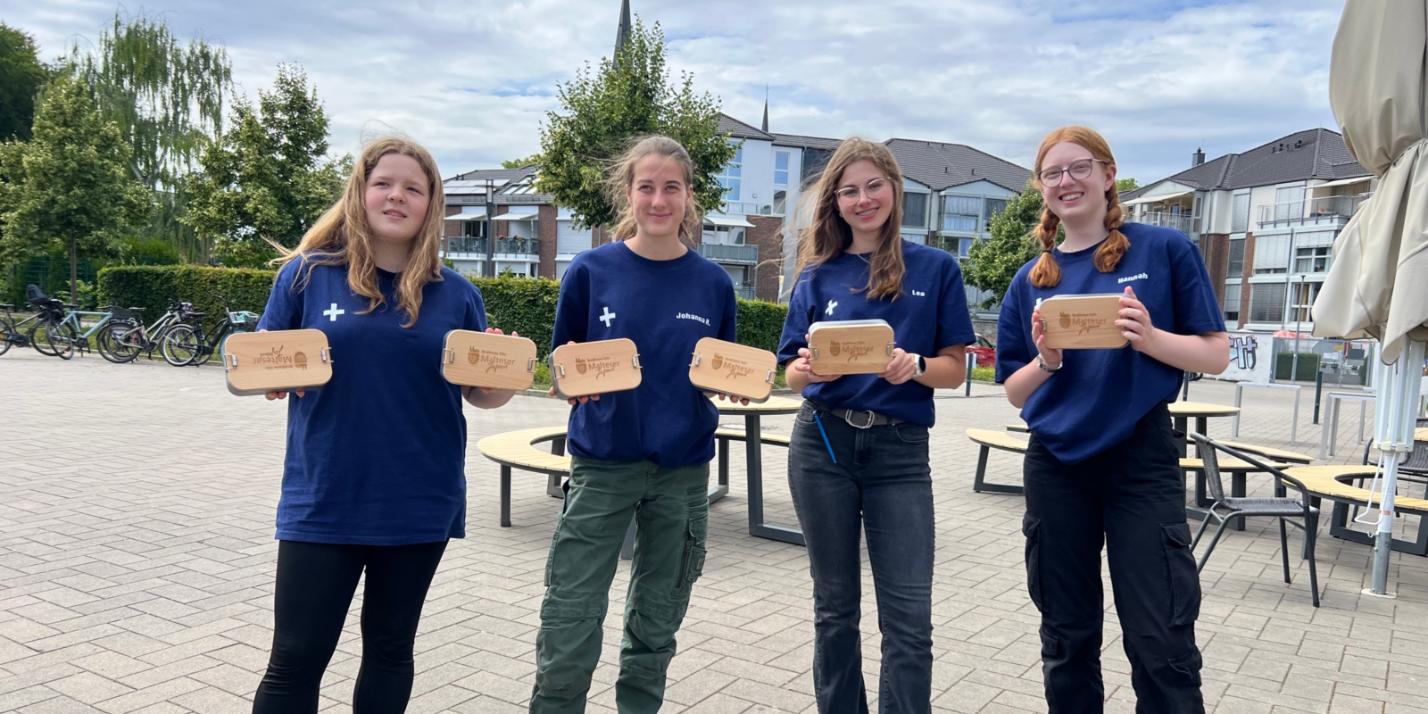 Ursulinenschule richtet Schulsanitätsdienst-Meisterschaften aus