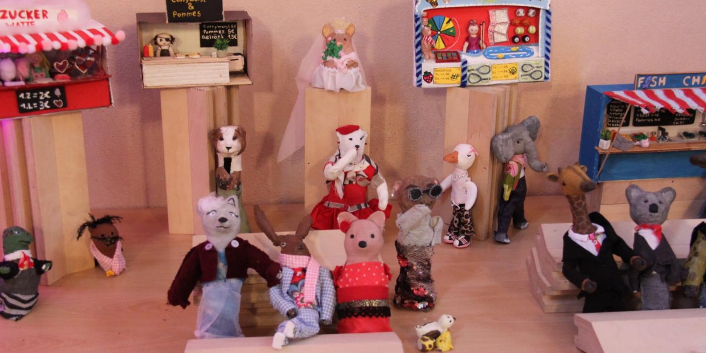 Kunstausstellung „Kreative Köpfe“