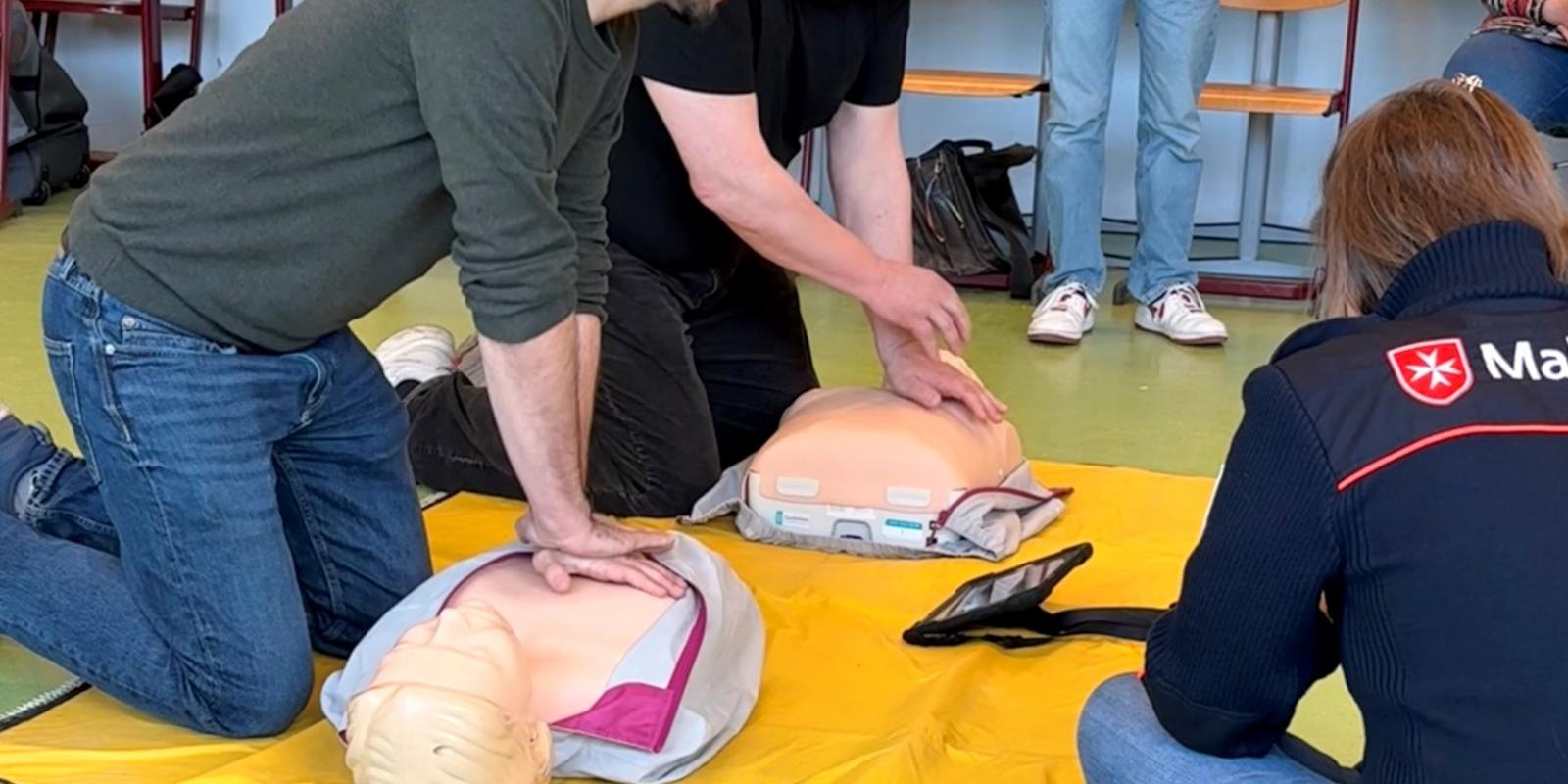 Erste-Hilfe-Fortbildung