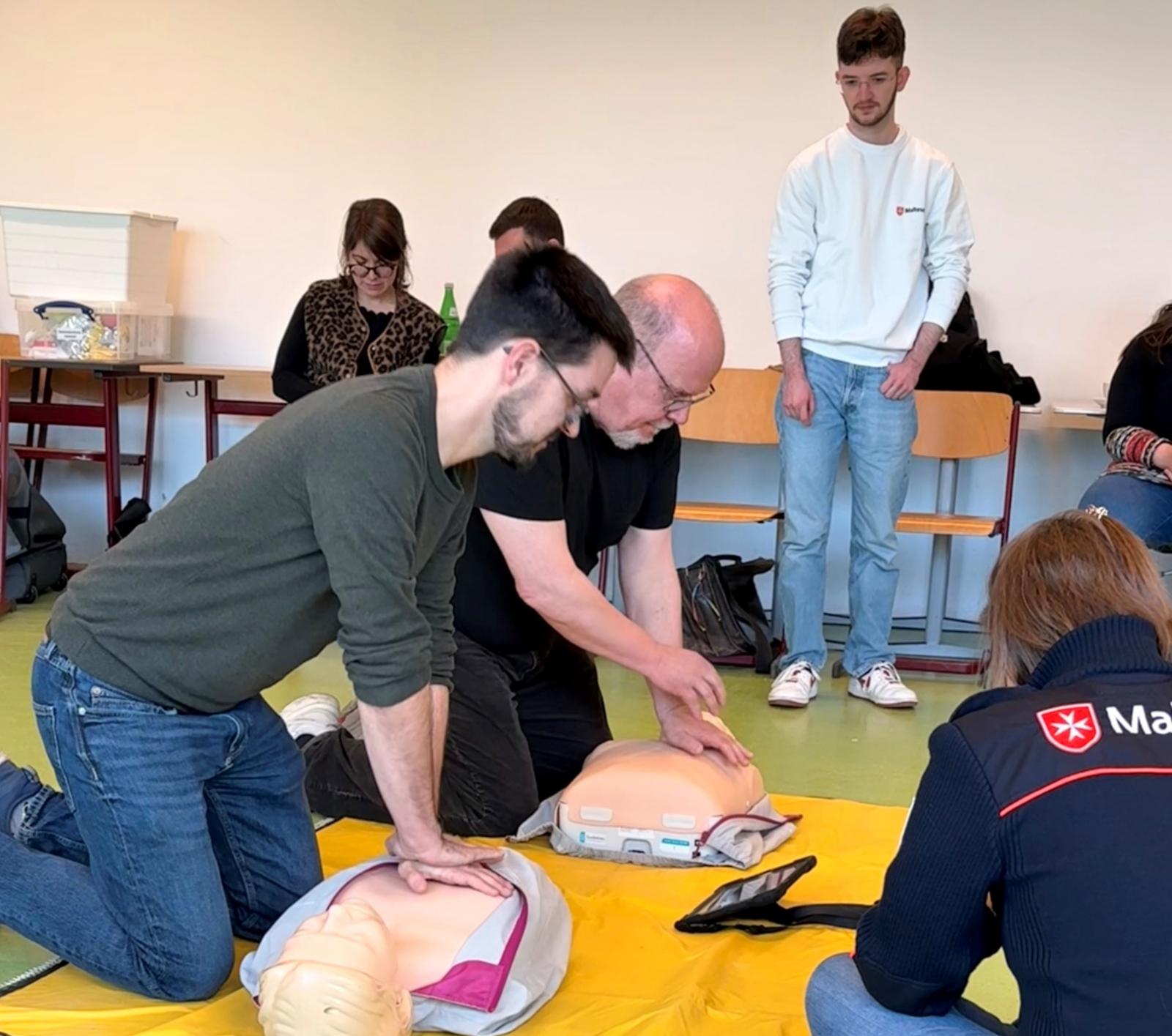 Erste-Hilfe-Fortbildung