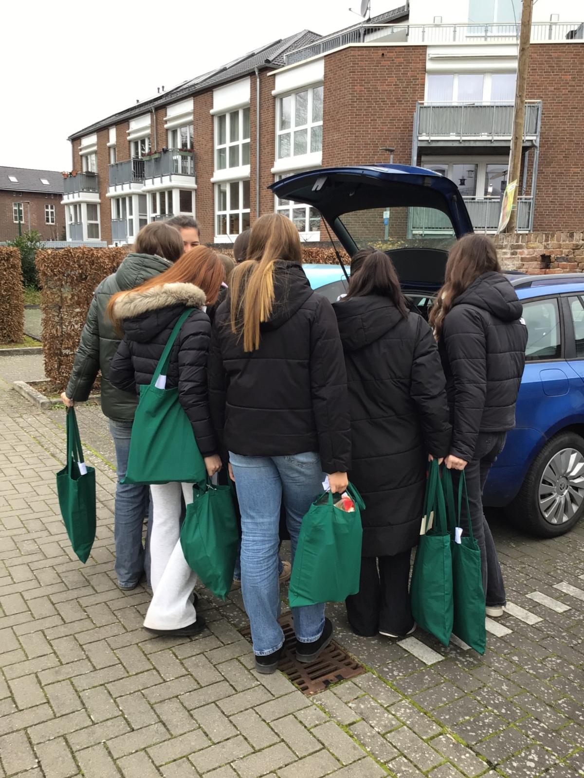 Spendentaschen für den Verein für Gefährdetenhilfe