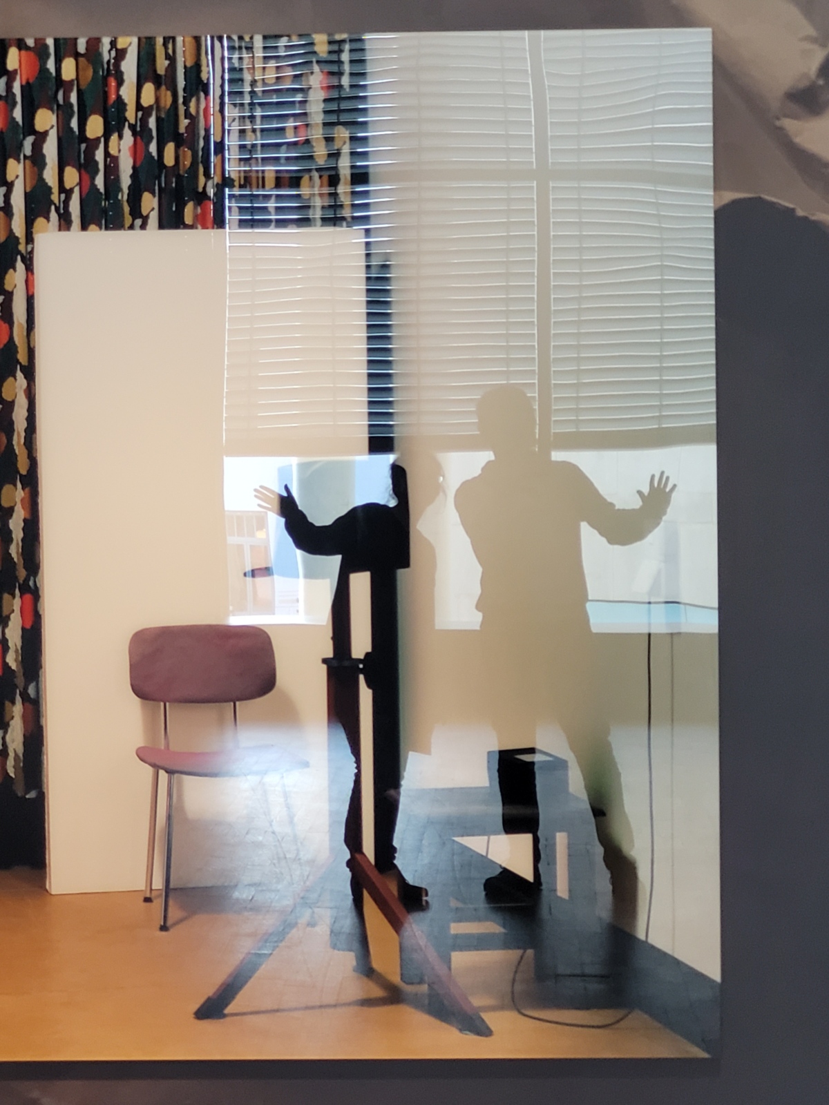 Thomas Demand, Fotoecke, mit Kunstlehrkräften