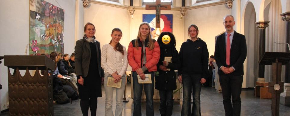 Angelapreis-Verleihung an Realschule und Gymnasium