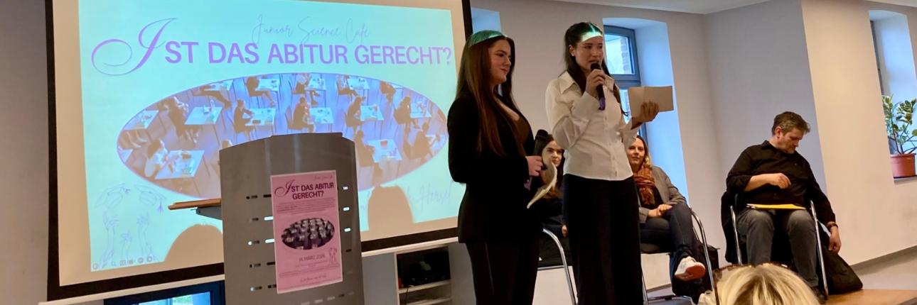 Junior Science Café der Begabtenförderung