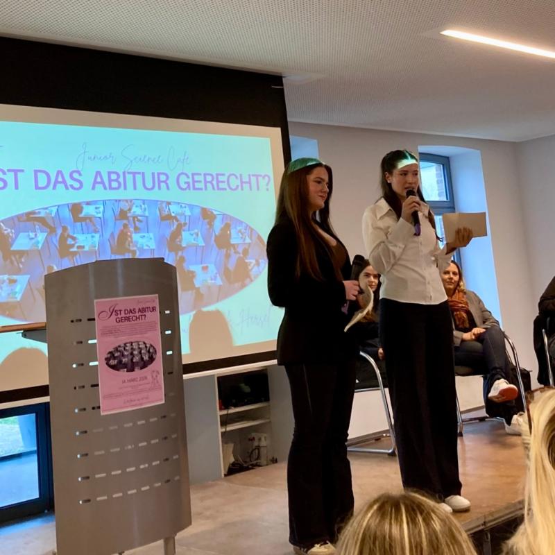 Junior Science Café der Begabtenförderung