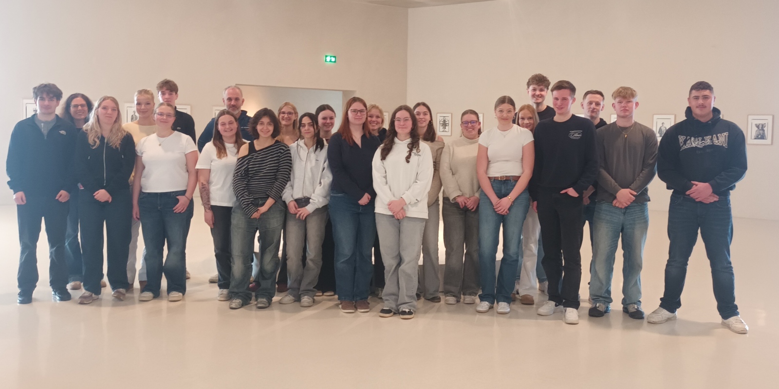 Kolumba Gruppenbild LKs Oerder Lenz 2