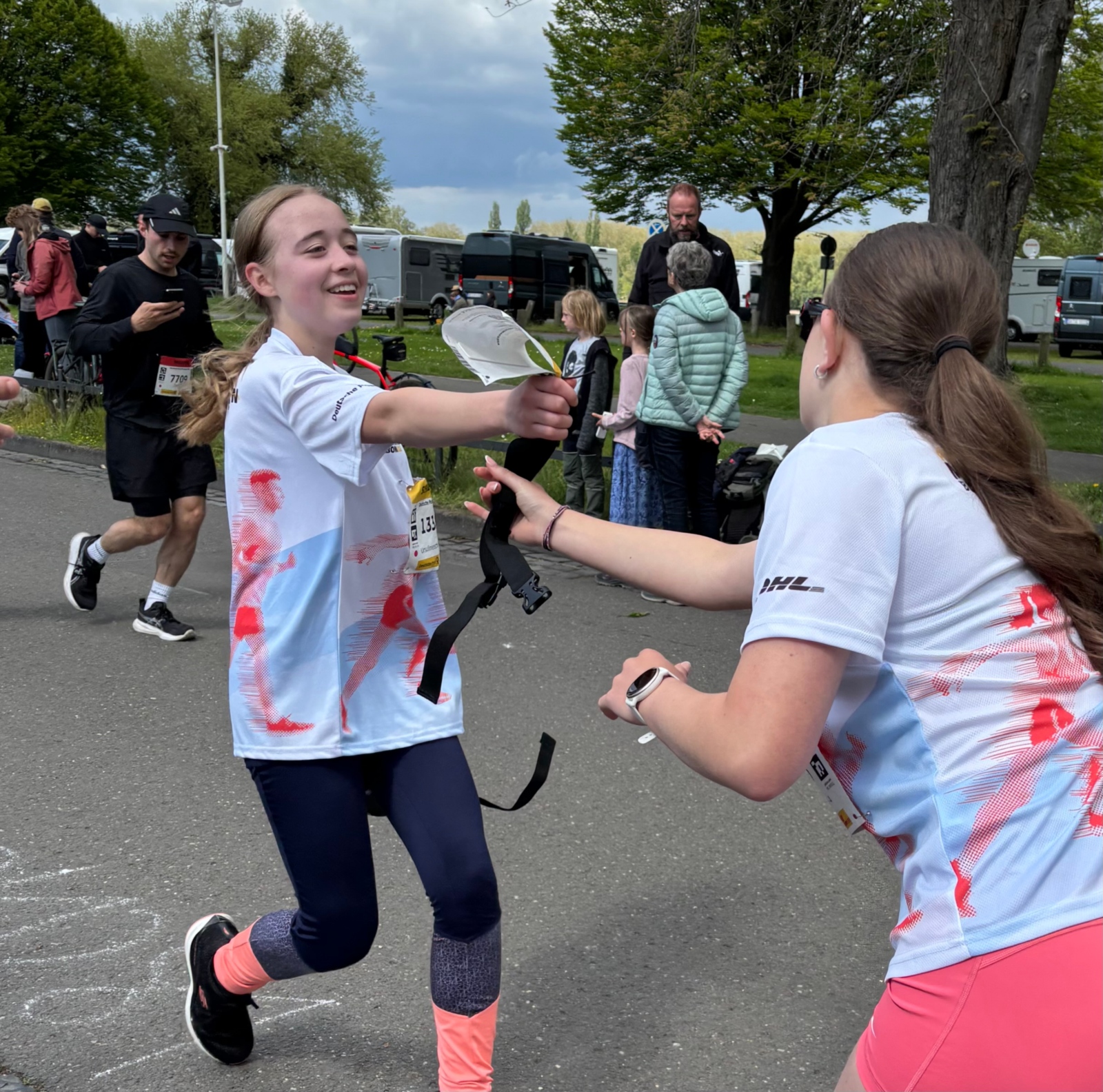 Der Staffelstab glüht