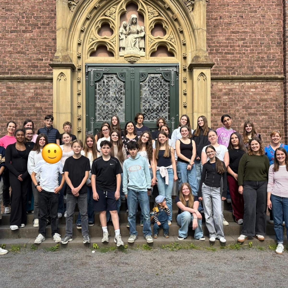 Besuch der französischen Austauschschülerinnen und -Schüler in Hersel