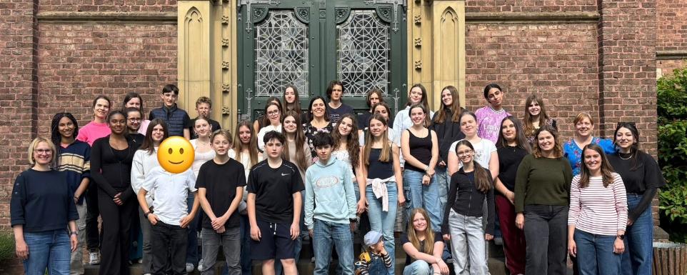 Besuch der französischen Austauschschülerinnen und -Schüler in Hersel