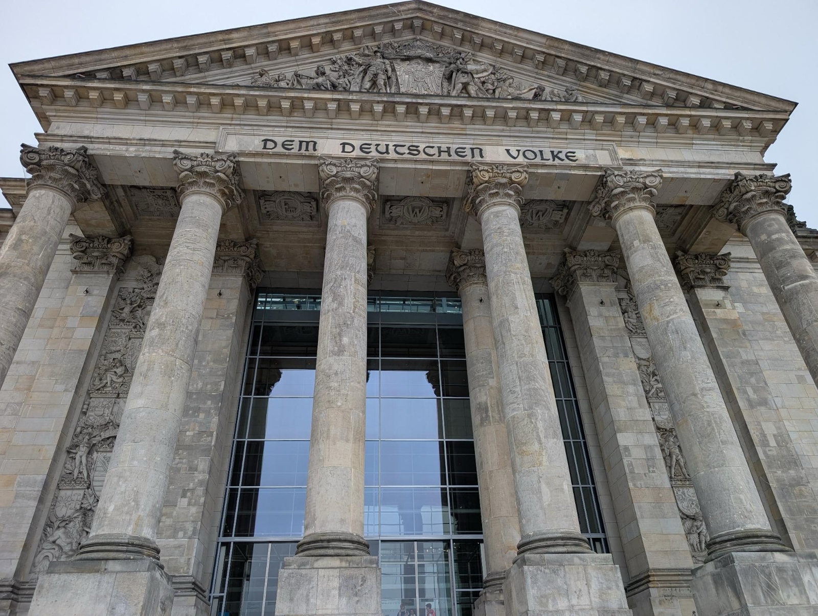 Abschlussfahrt Berlin_Reichstaggebäude