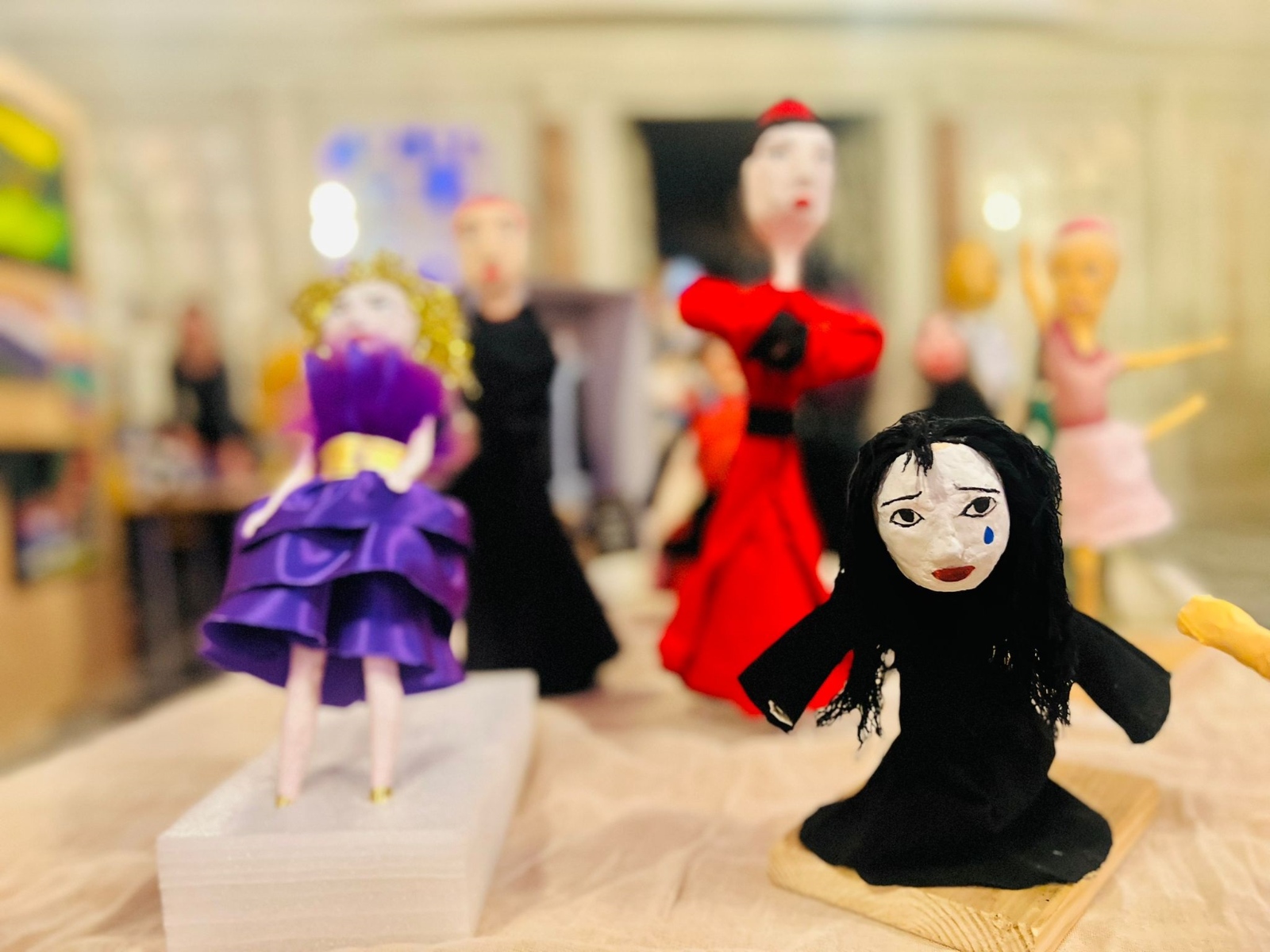 Tänzerische Figuren