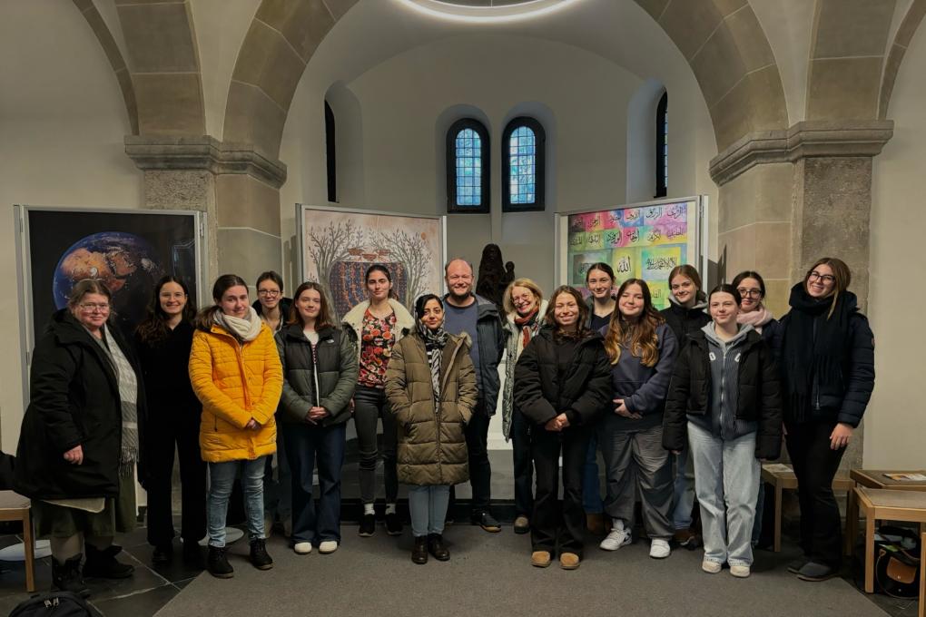 Besuch eins multireligiösen Gebets