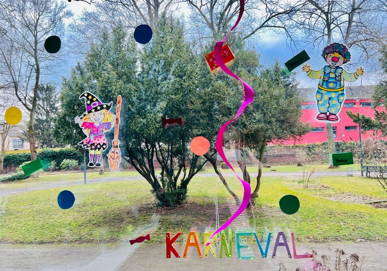 Karneval im Parktrakt