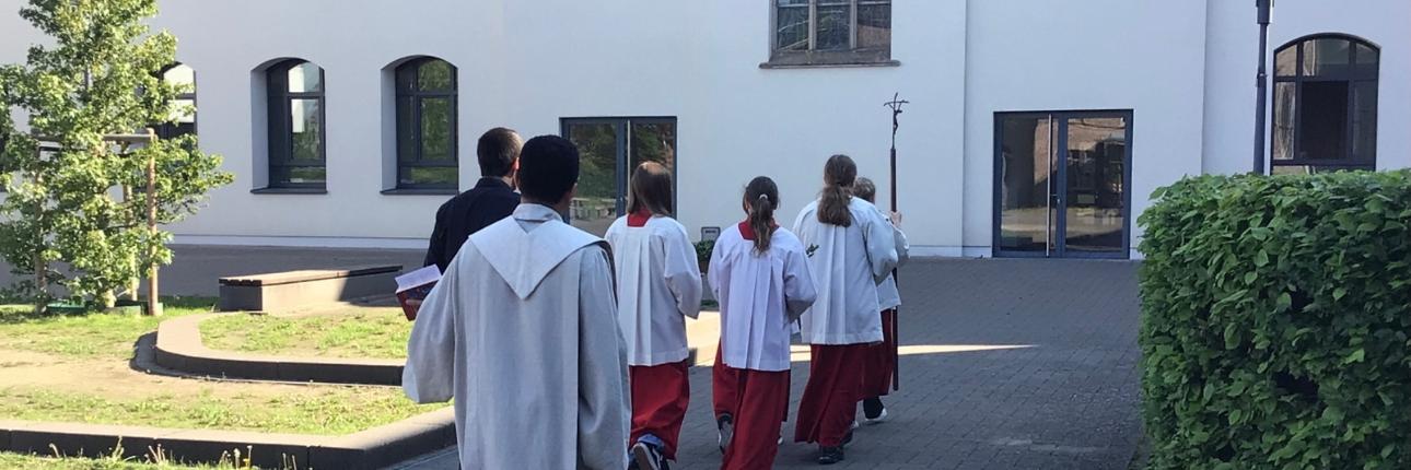 Segnung unserer Schulkreuze