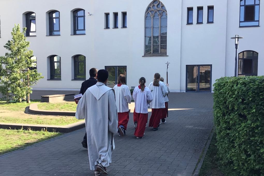 Segnung unserer Schulkreuze