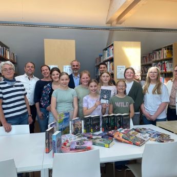 Neue Bücher für die Bibliothek
