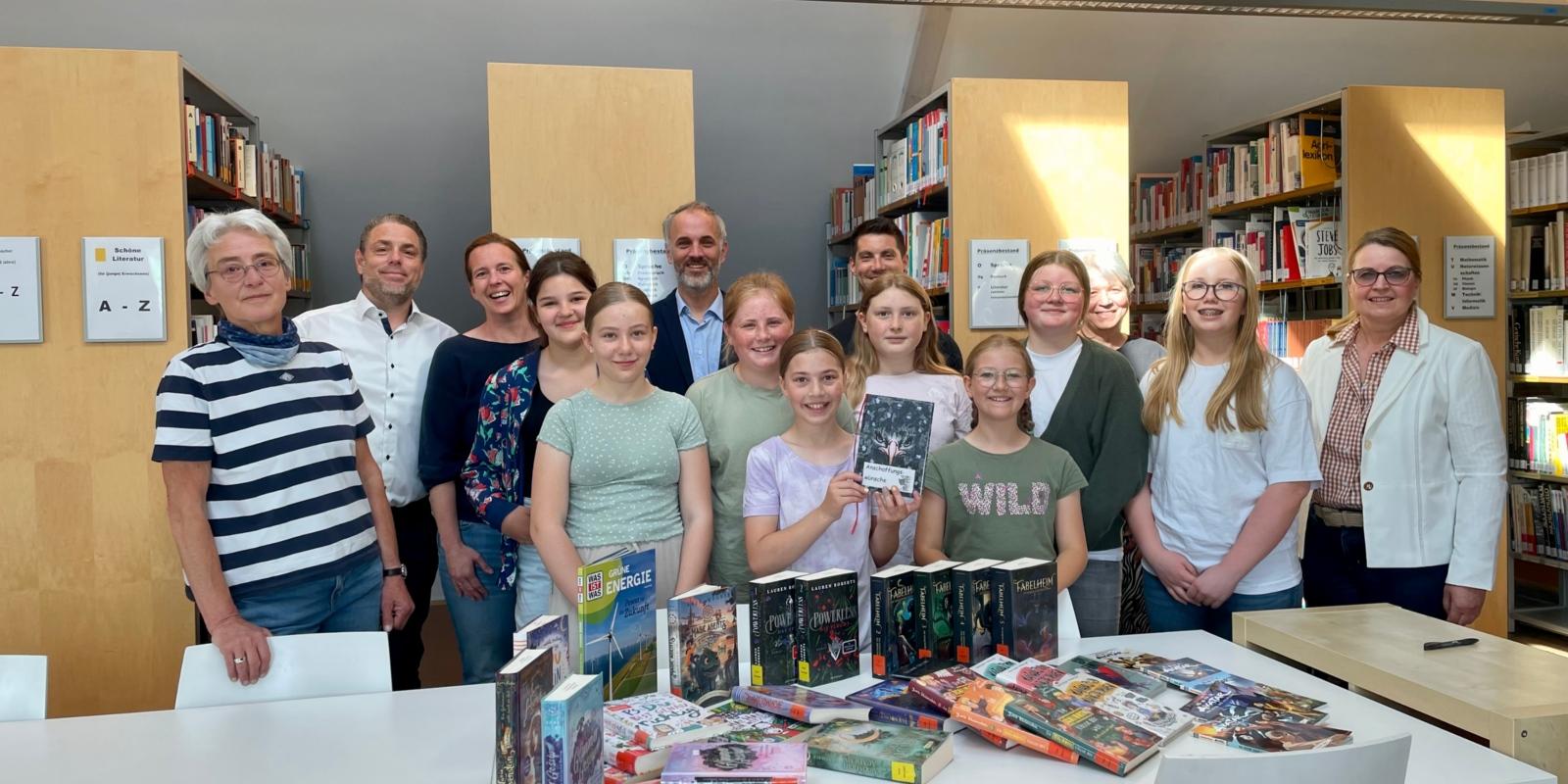 Spende vom Bücherflohmarkt