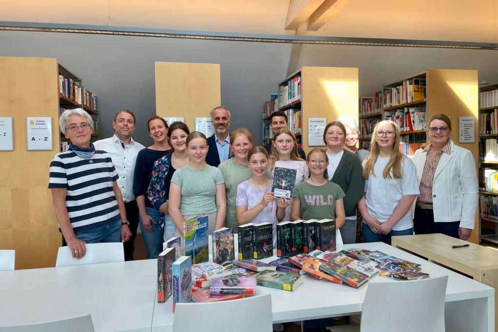 Neue Bücher für die Bibliothek