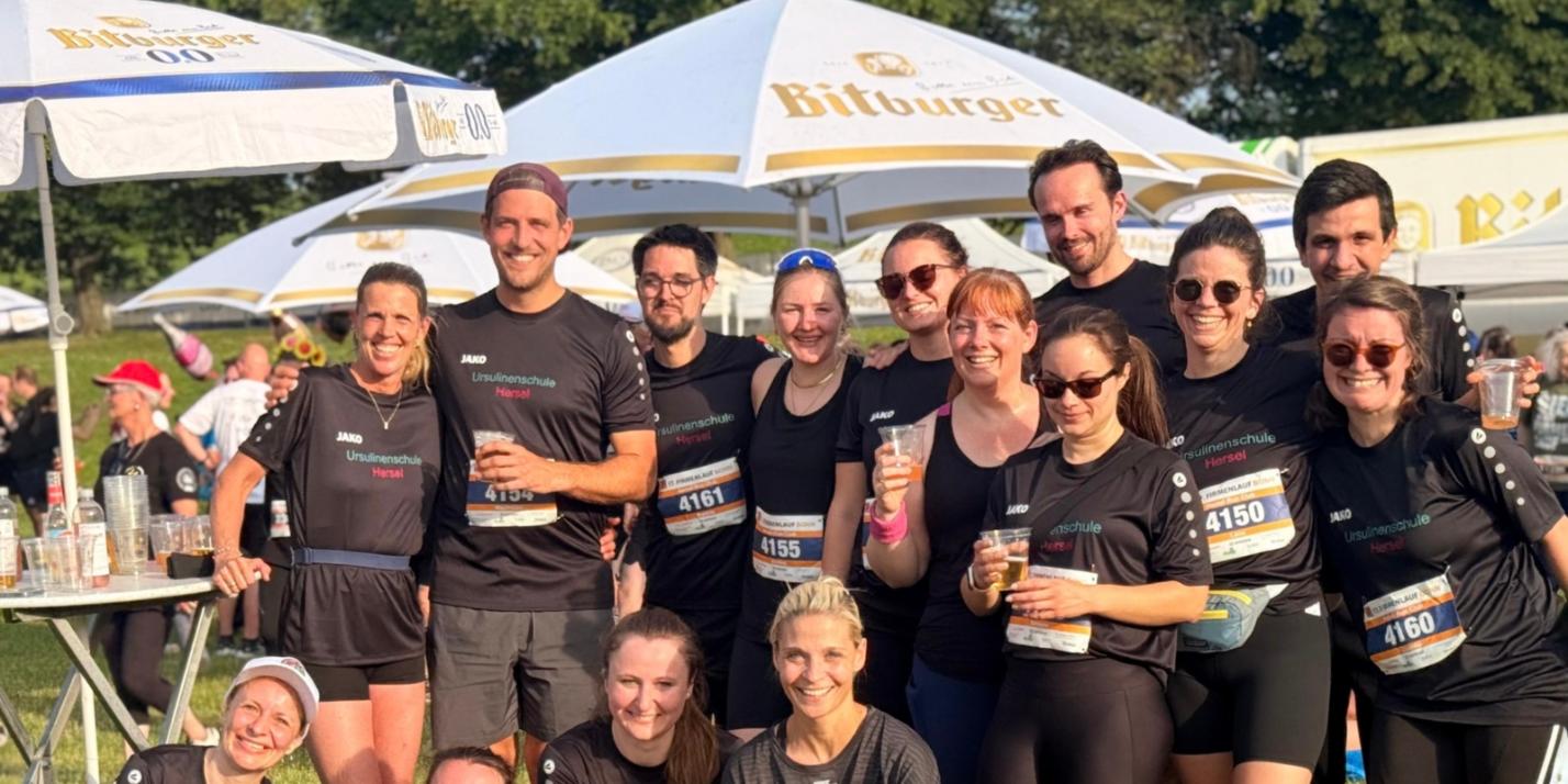 Firmenlauf Bonn - 15 Lehrkräfte der USH am Start!