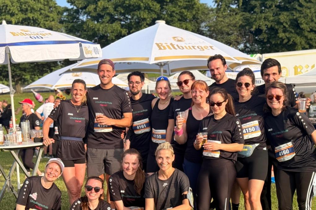Firmenlauf Bonn - 15 Lehrkräfte der USH am Start!