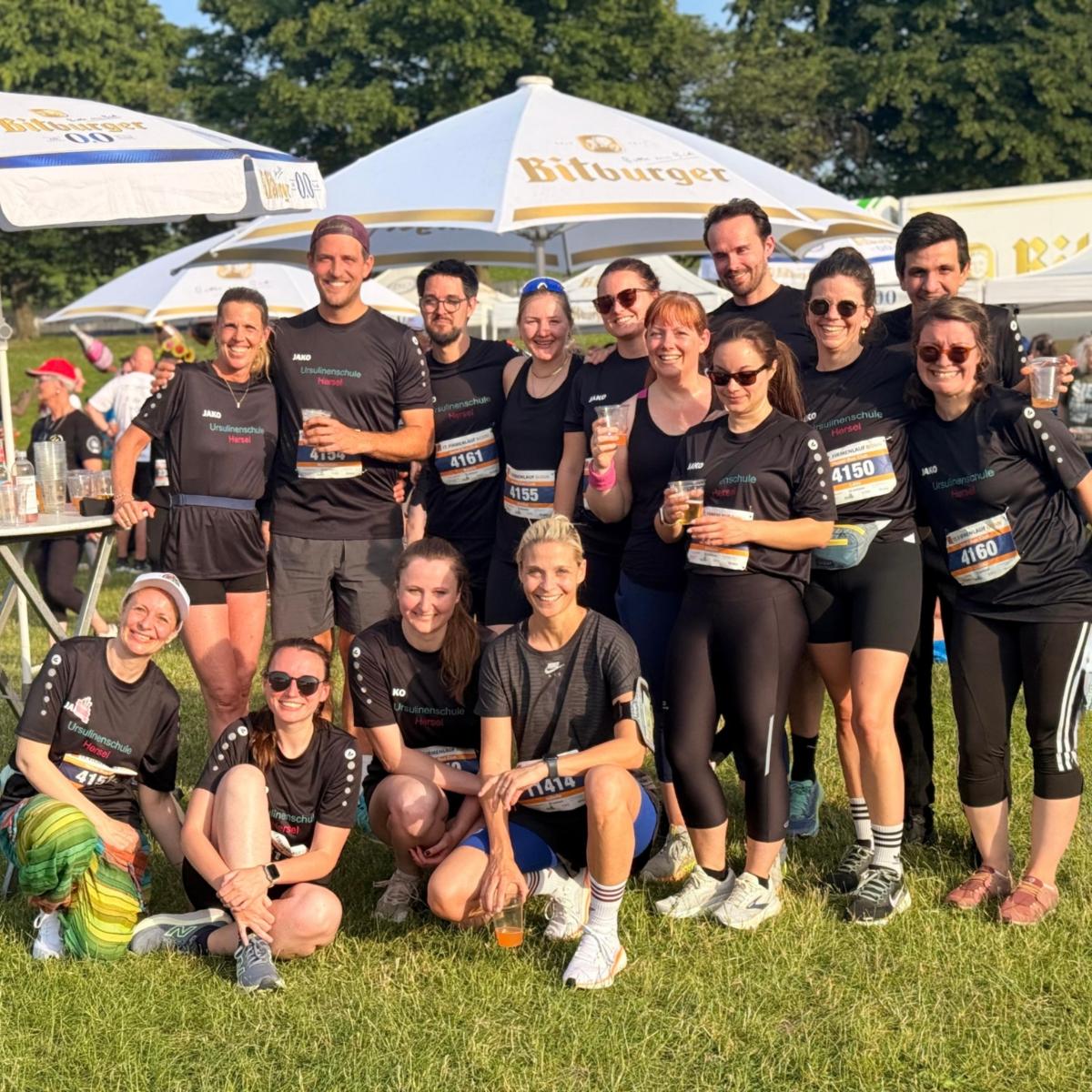 Firmenlauf Bonn - 15 Lehrkräfte der USH am Start!