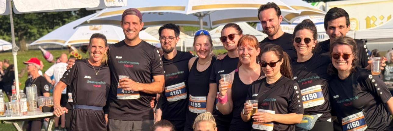 Firmenlauf Bonn - 15 Lehrkräfte der USH am Start!