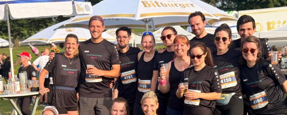 Firmenlauf Bonn - 15 Lehrkräfte der USH am Start!