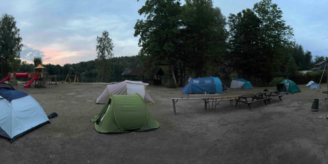 die 7c campt am Heider Bergsee in Brühl