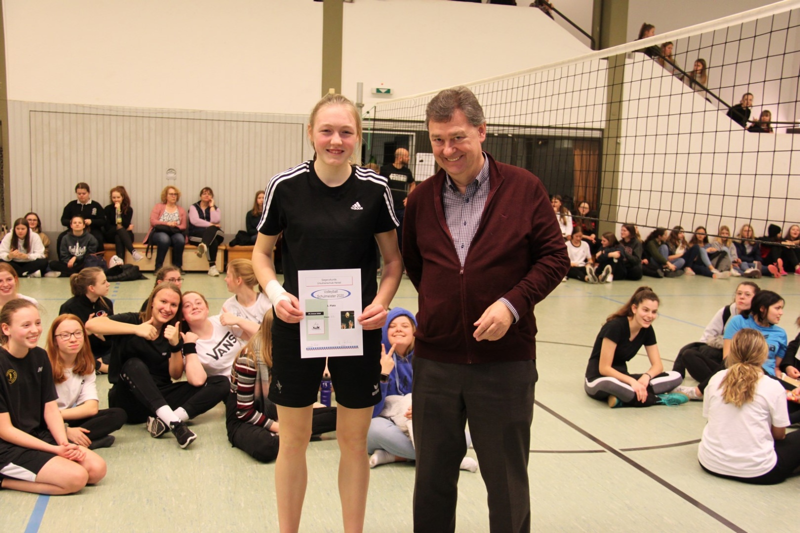 2020-01-19 Volleyballturnier der 8. und 9. Klassen (2)