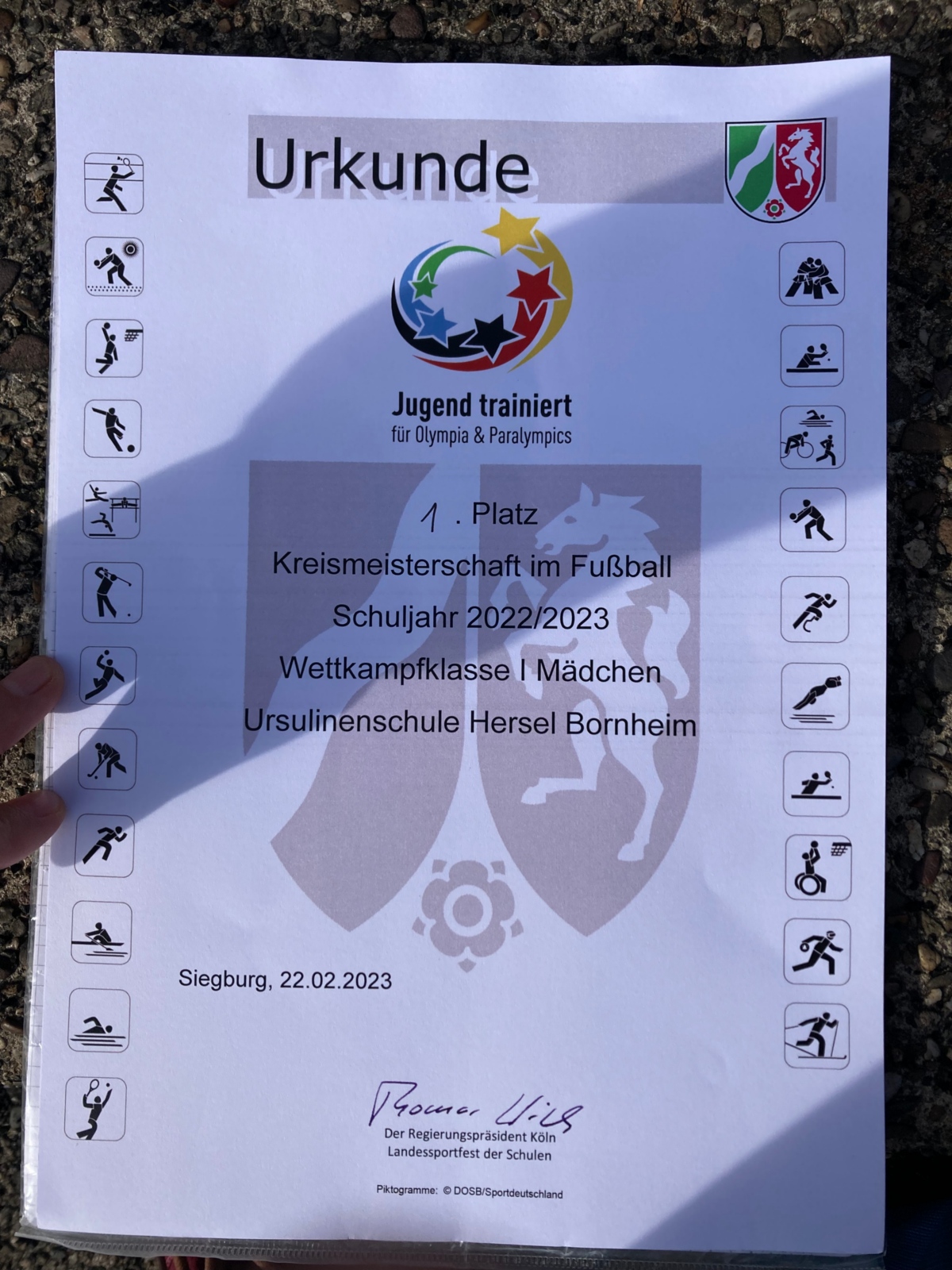 Urkunde