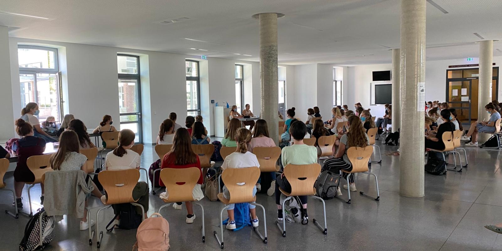 Schülerinnenrat am 21. August 2020