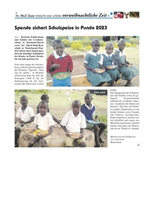 Montagszeitung 50-2022 Pundo-USH