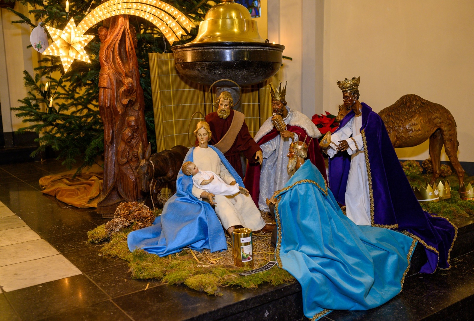 Krippe in St. Michael in Hüchelhoven