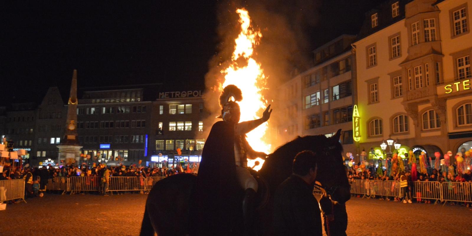 Martinszug in der Bonner Innenstadt 2019